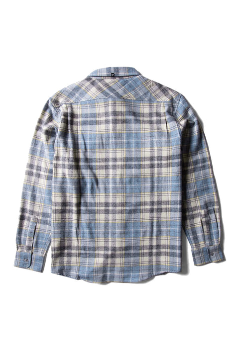 Vissla Central Coast Eco Flannel - Dusk - Back