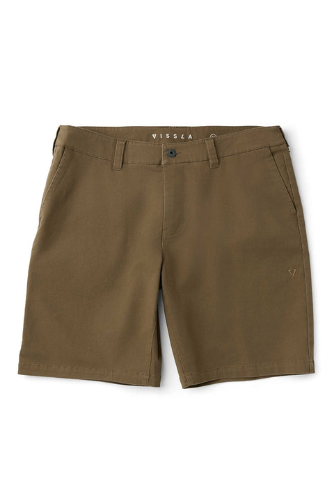 Vissla Coast Drifter 21" Walkshort - Dark Earth- Front