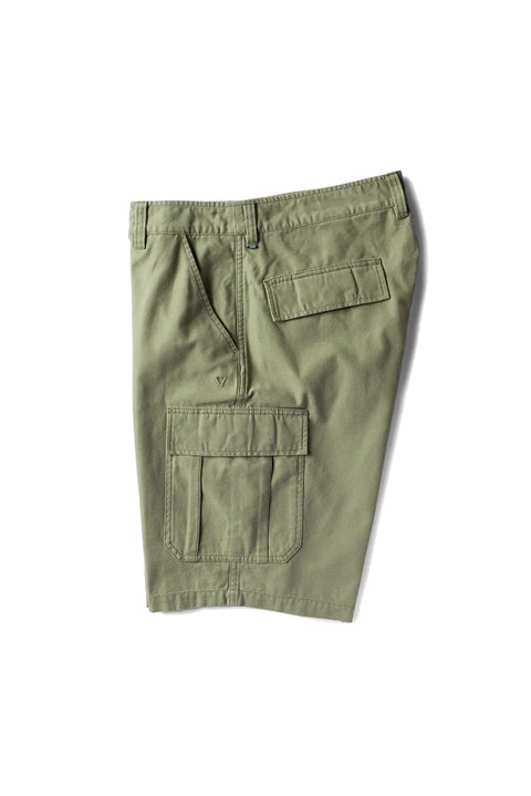 Vissla Country Cargo Twill 21" - Dark Olive- Side