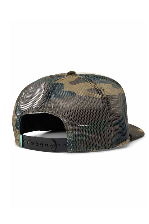 Vissla Garage Foam Trucker Hat - Camo- back