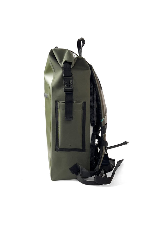 Vissla North Seas 18L Dry Backpack - Surplus - Side