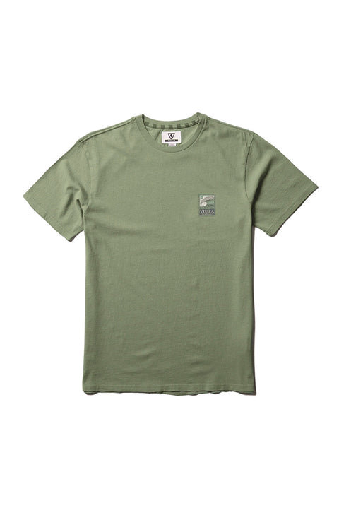 Vissla Peaky SS Tee - Sage- Front