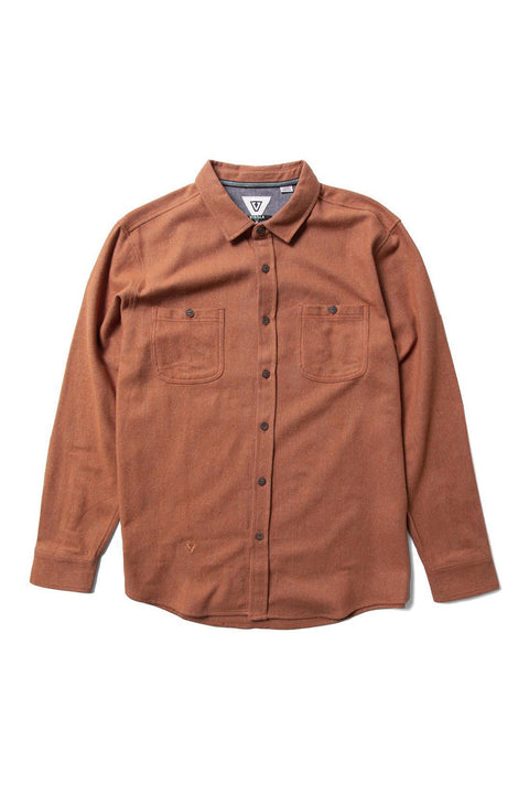 Vissla Shaper Eco Flannel - Terracotta