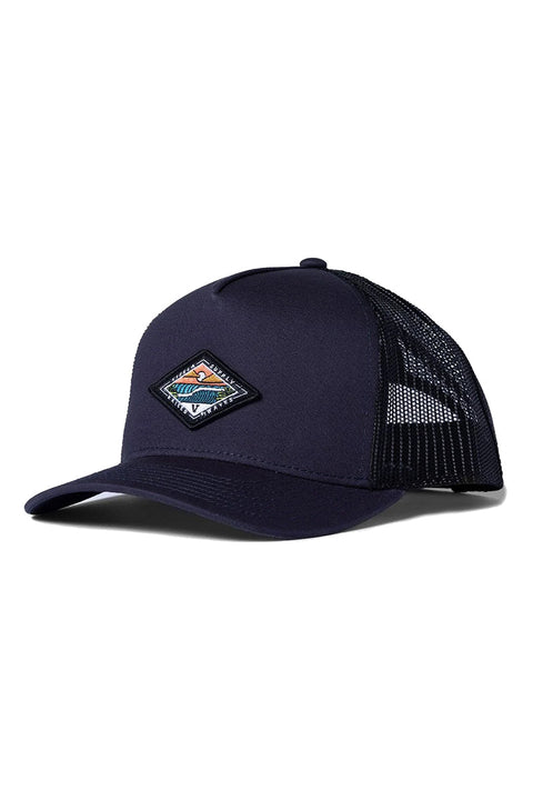 Vissla Solid Sets Trucker Hat -Dark Denim- Front