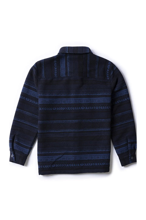 Vissla West Coast Overshirt - Midnight- Back