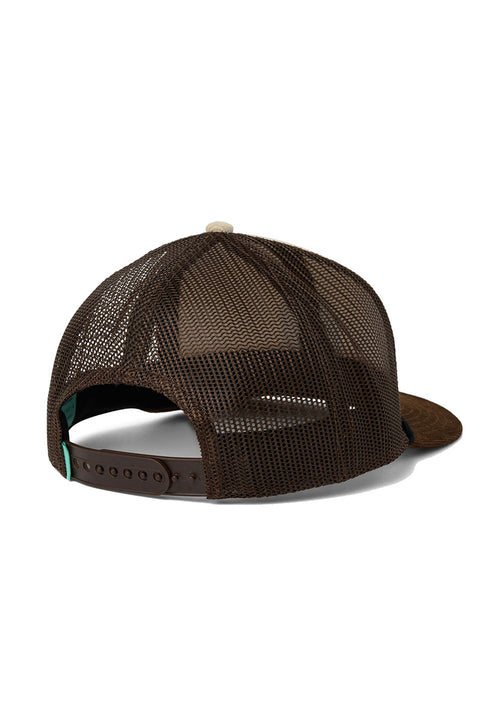 Vissla West Winds Trucker Hat - Light Khaki- Back