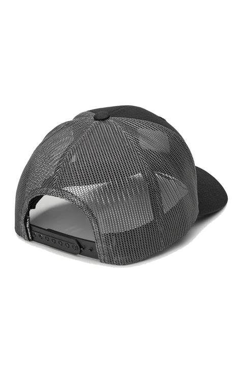 Volcom Good Vibes Cheese Hat - Black - Back
