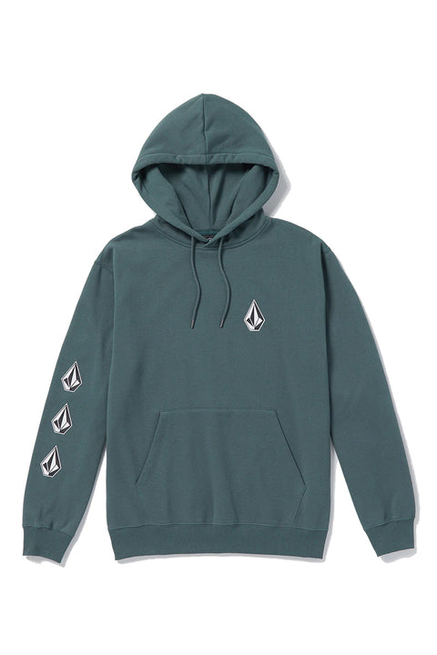 Volcom Iconic Stone Pullover Hoodie - Dark Slate