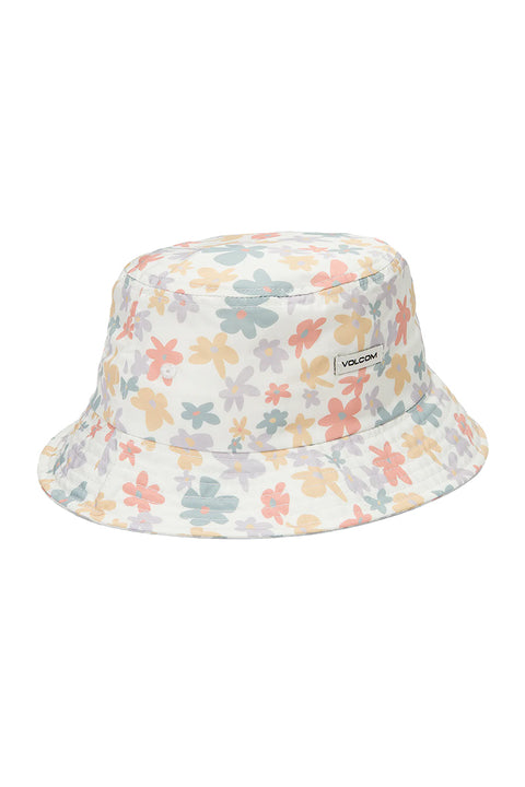 Volcom Little Groovy Bucket Hat - Star White