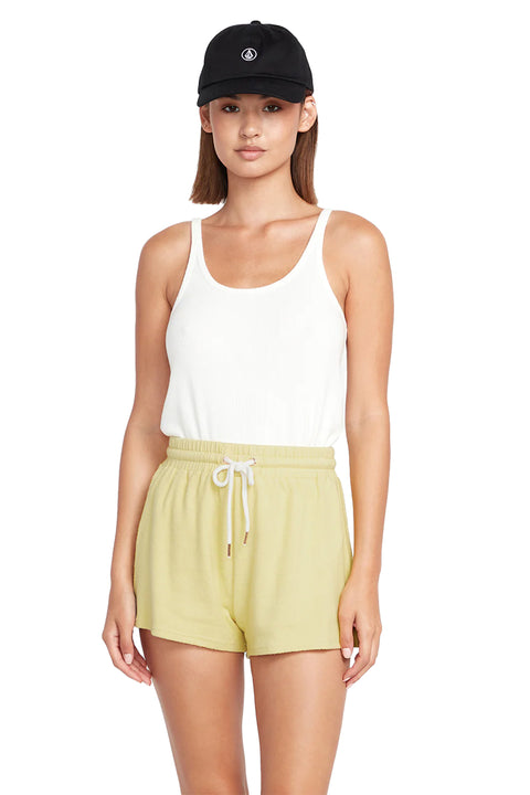 Volcom Lived In Lounge Fleece Short - Citron