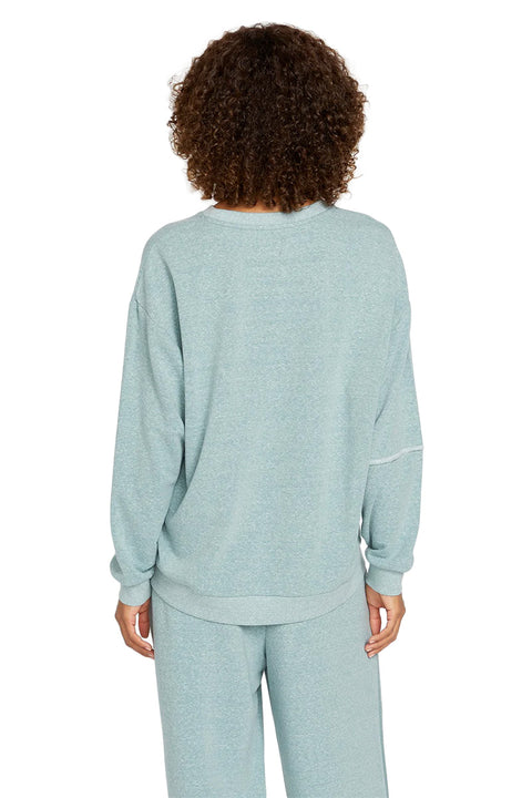Volcom Lived In Lounge Frenchie Crew - Deep Sea- Back