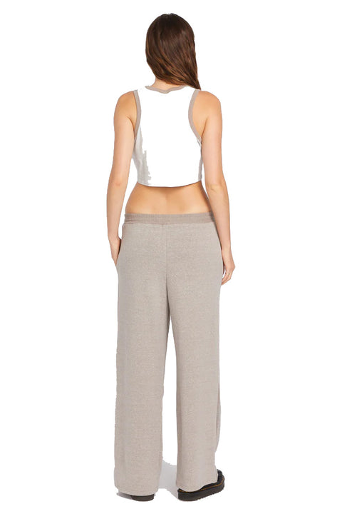 Volcom Lived In Lounge Frenchie Pant - Concrete- Back