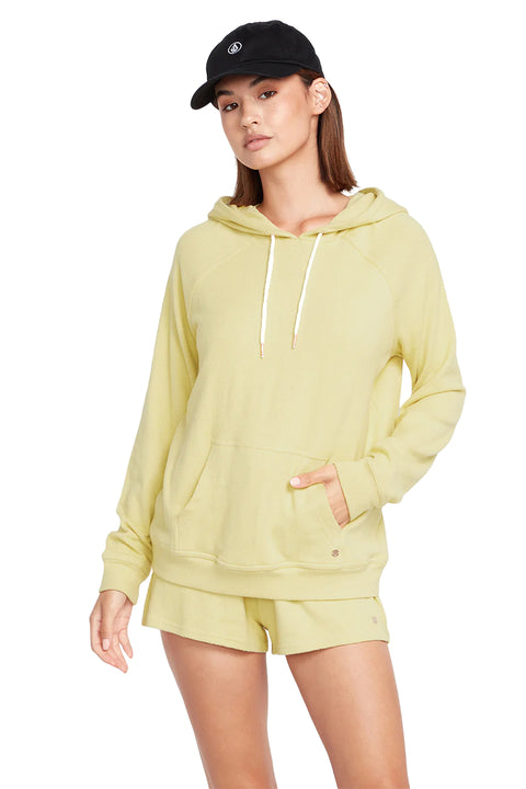 Volcom Lived In Lounge Hoodie - Citron