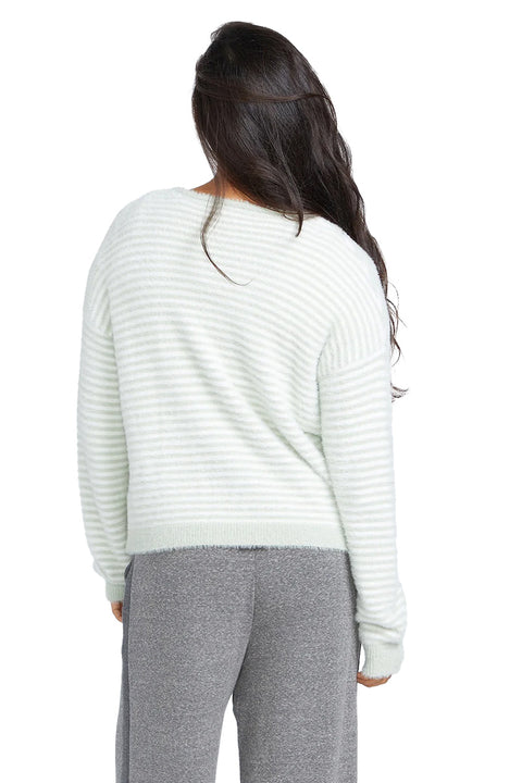 Volcom Lived In Lounge Tie Cardigan - Chlorine - Back