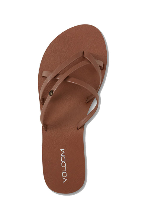 Volcom New School II Sandal - Congac - Top