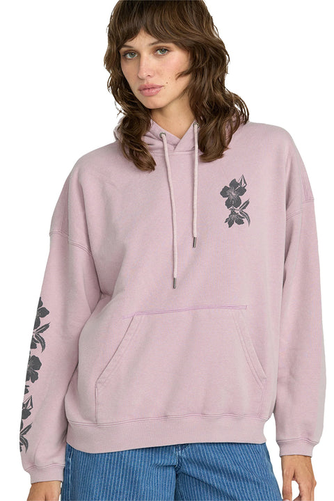 Volcom Stone Art Up Hoodie - Violet Ice- Front