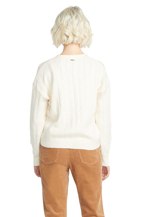 Volcom Stone Trip Sweater - Cloud - Back