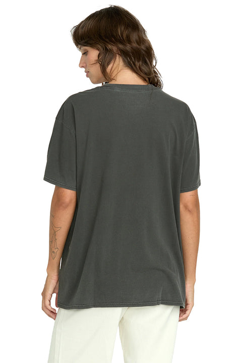 Volcom Stones Throw Tee - Vintage Black- Back