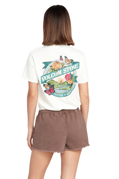Volcom Strutin Stone Short - Slate Grey - Back