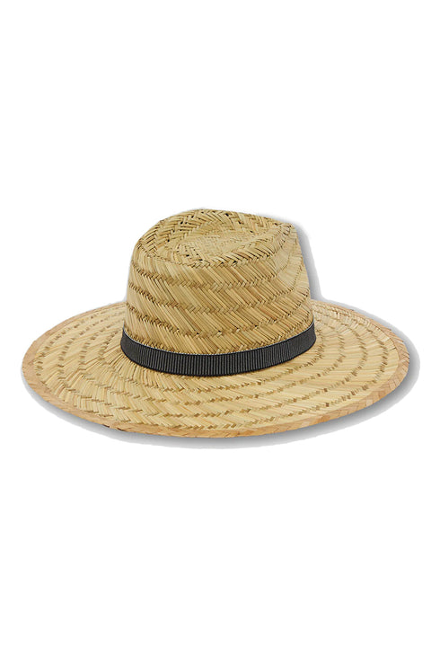 Volcom Throw Shade Straw Hat - Natural - Back