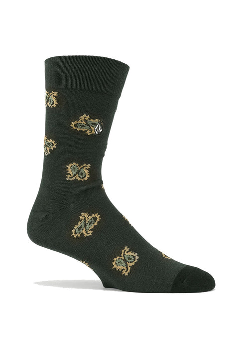 Volcom True Socks - Stealth - Side