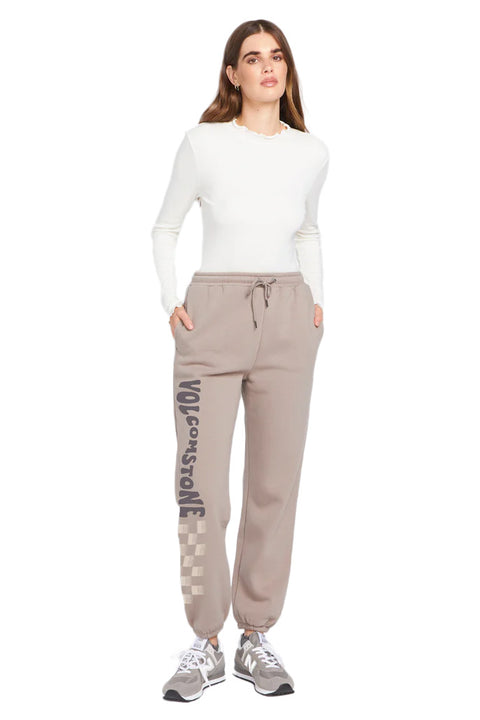 Volcom Truly Stoked Pant - Concrete- Front