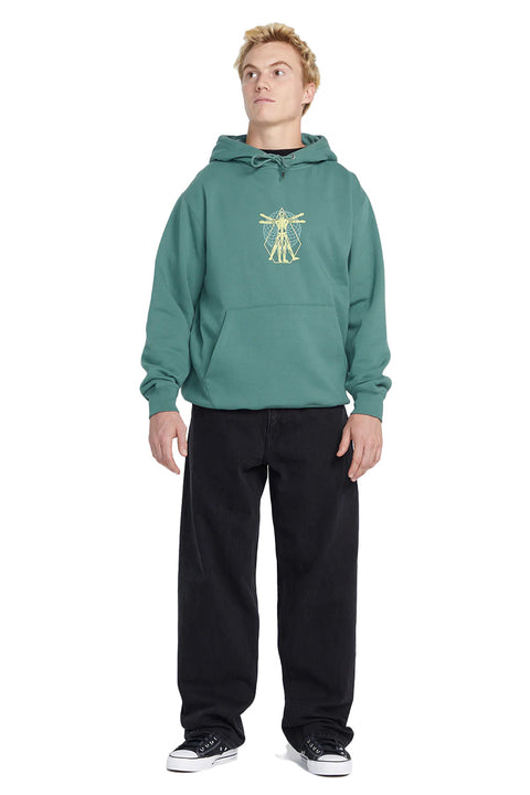 Volcom Utopic Pullover Hoodie - Service Blue
