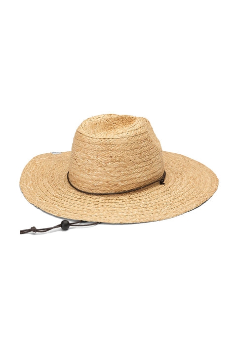 Volcom Voldora Straw Hat- Natural - Back