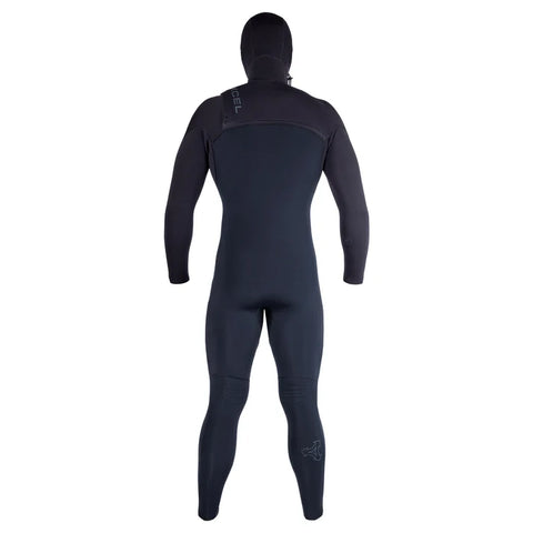 Xcel Comp X Hooded 5.5/4.5 Wetsuit - Black - Back