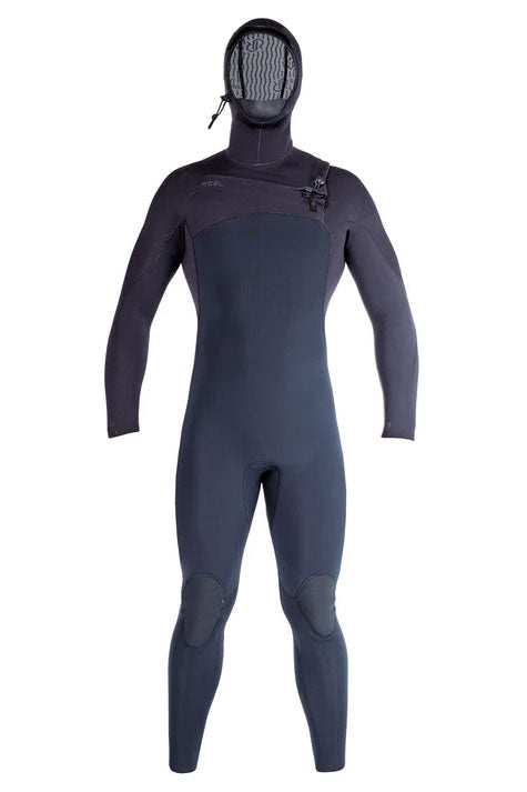 Xcel Infiniti 5/4 Hooded Wetsuit - Black