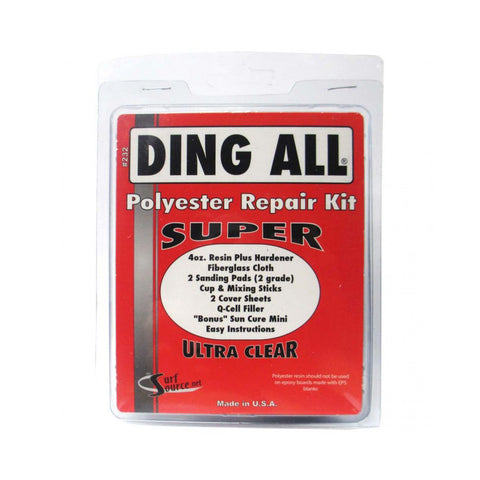 Ding All Super Polyester Repair Kit