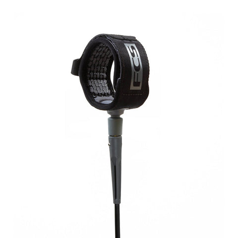 FCS 7' All Round Essential Leash - Black / Grey
