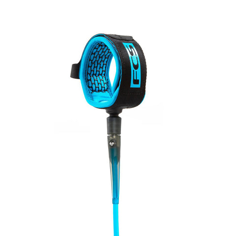 FCS 8' All Round Essential Leash - Blue / Black