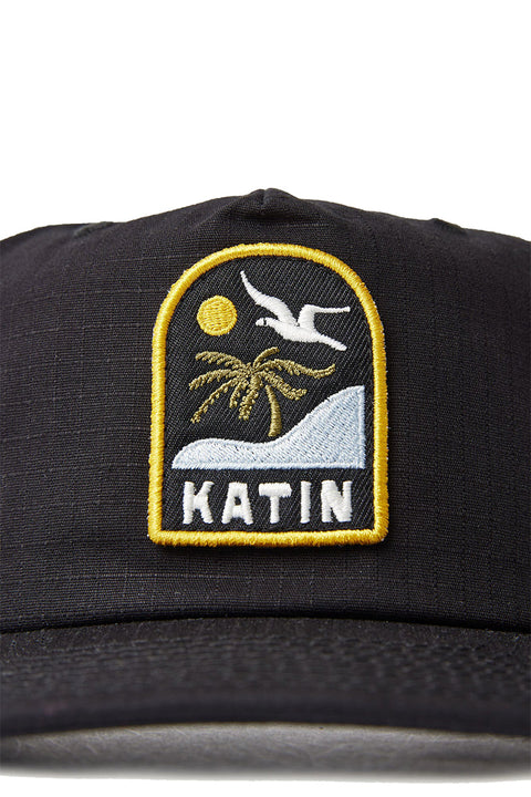 Katin Dusk Hat - Black Wash - Closeup