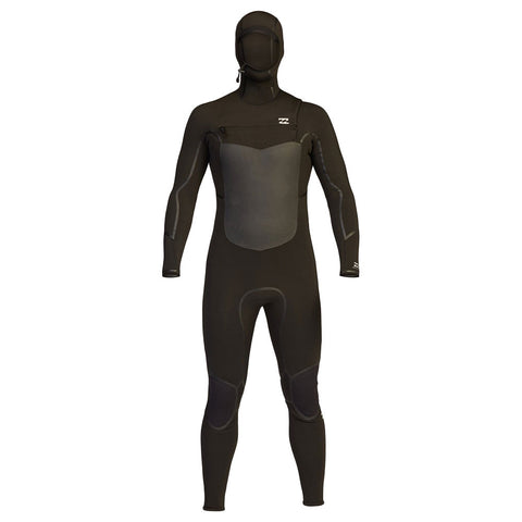Billabong Absolute Plus 5/4 Hooded Chest Zip Wetsuit - Front No Model