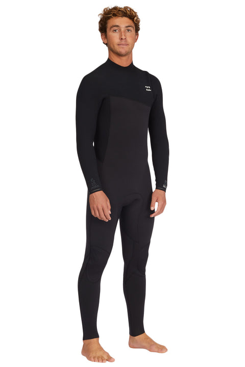 Billabong Revolution Natural 3/2 Zipperless Wetsuit - Black