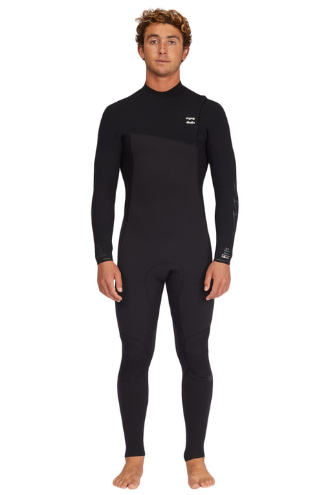 Billabong Revolution Natural 3/2 Zipperless Wetsuit - Black