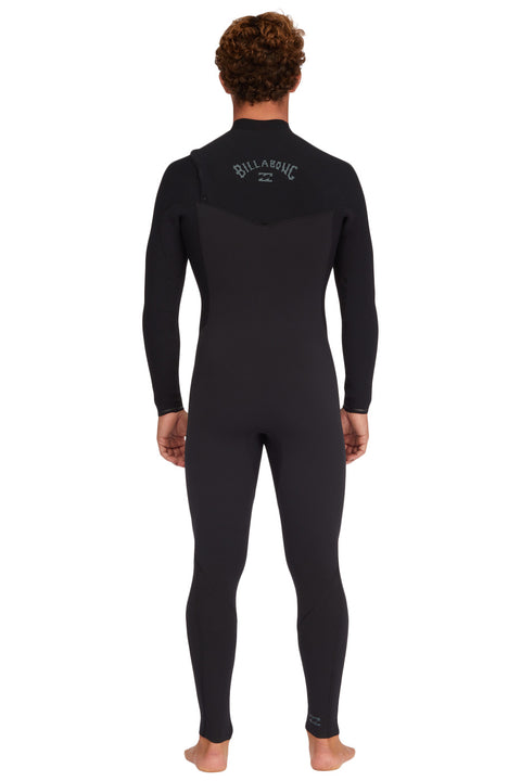 Billabong Revolution Natural 3/2 Zipperless Wetsuit - Black