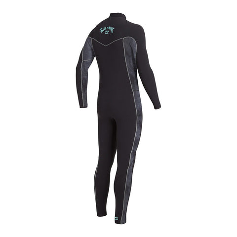 Billabong Revolution Pro 3/2 Chest Zip Wetsuit - Black Tie Dye