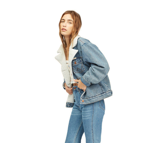 Billabong X Wrangler Ride On Jacket - Blue Rinse