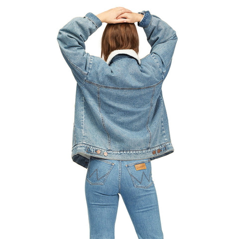 Billabong X Wrangler Ride On Jacket - Blue Rinse