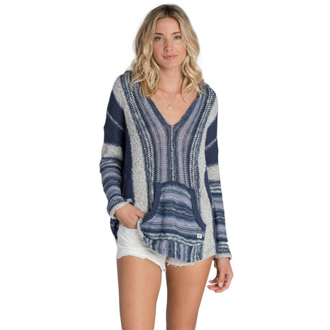 Billabong Seaside Ryder Stripe Sweater - Blue Tide