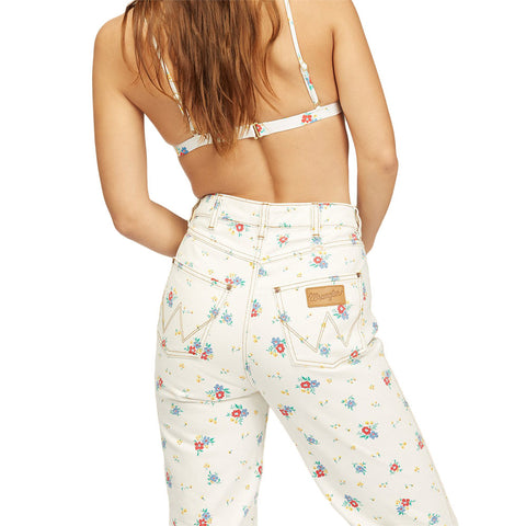 Billabong X Wrangler She's Cheeky Denim Pant - Salt Crystal