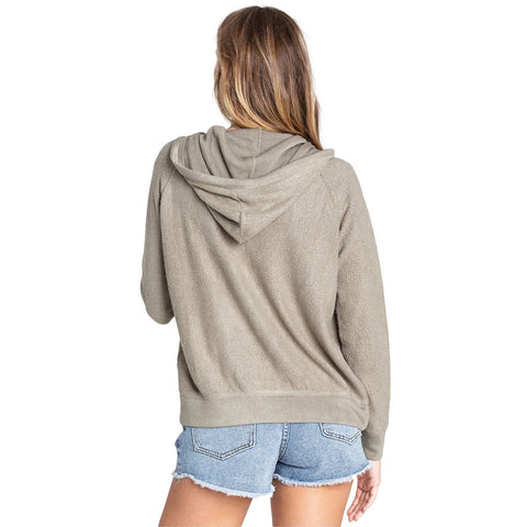 Billabong Stayin In Zip Hoodie - Sage