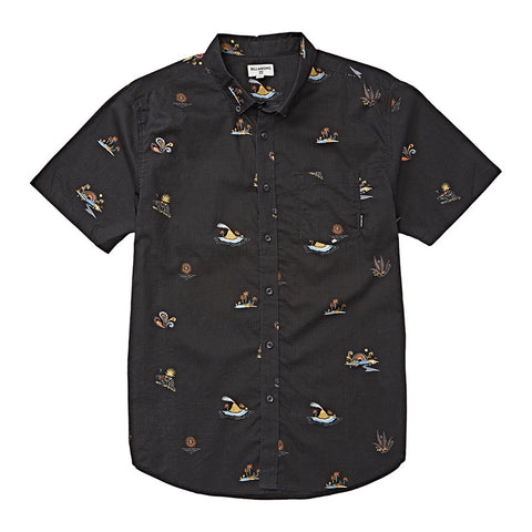 Billabong Sunday's Mini S/S Shirt - Black