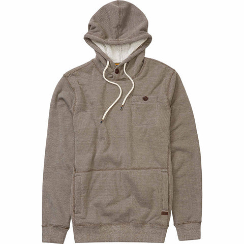 Billabong Surfplus Sherpa Zip Hoodie - Earth Heather