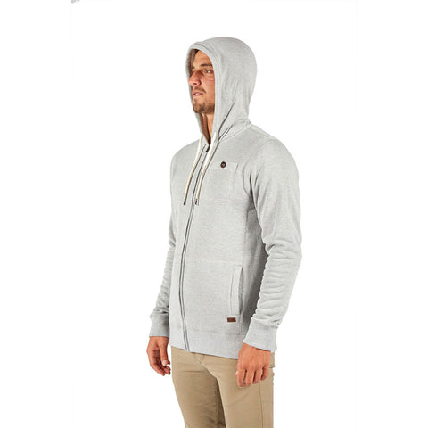 Billabong Surfplus Sherpa Zip Hoodie - Grey Heather