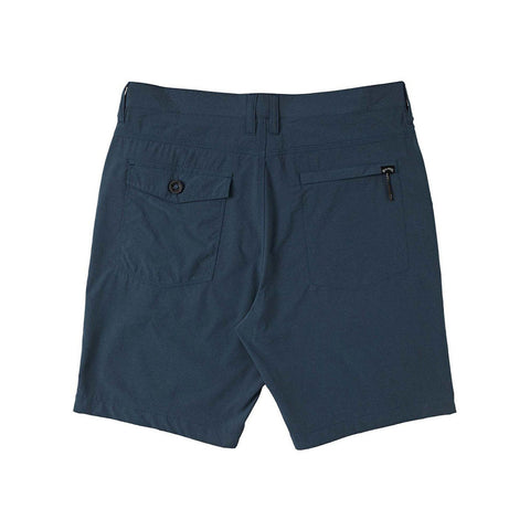 Billabong Surftrek Heather Walkshorts - Dark Indigo Heather