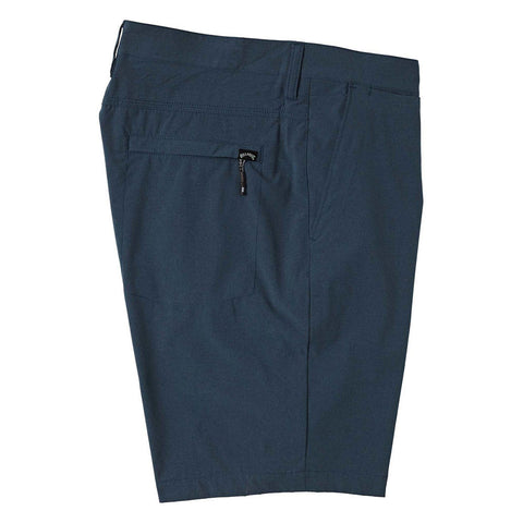 Billabong Surftrek Heather Walkshorts - Dark Indigo Heather