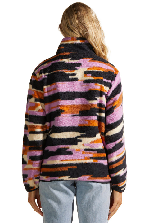 Billabong Switchback Full Zip Jacket - Black Multi